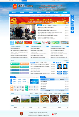 通渭县人民政府|经典案例|兰州宜天网络科技|兰州品牌网站建设,兰州网页制作